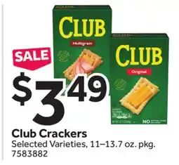 Stop&Shop Club Crackers offer