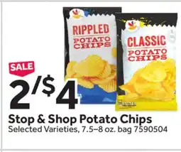 Stop&Shop Stop & Shop Potato Chips offer