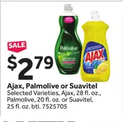 Stop&Shop Ajax, Palmolive or Suavitel offer