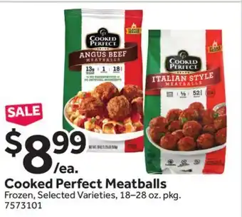 Stop&Shop Cooked Perfect Meatballs offer