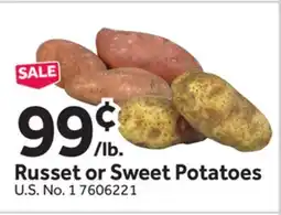 Stop&Shop Russet or Sweet Potatoes offer