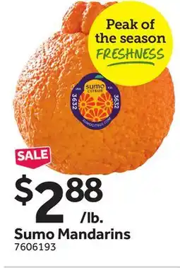 Stop&Shop Sumo Mandarins offer