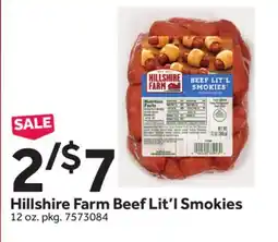 Stop&Shop Hillshire Farm Beef Lit'l Smokies offer