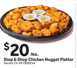Stop&Shop Stop & Shop Chicken Nugget Platter offer