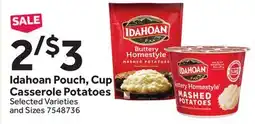 Stop&Shop Idahoan Pouch, Cup or Casserole Potatoes offer