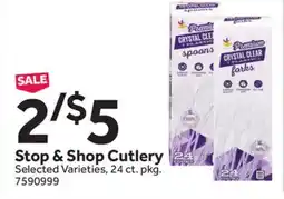 Stop&Shop Stop & Shop Cutlery offer
