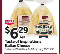 Stop&Shop Taste of Inspirations Italian Cheese offer
