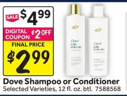 Stop&Shop Dove Shampoo or Conditioner offer