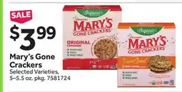 Stop&Shop Mary's Gone Crackers offer