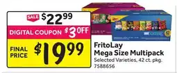 Stop&Shop FritoLay Mega Size Multipack offer