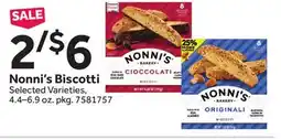 Stop&Shop Nonni's Biscotti offer