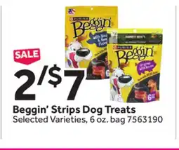 Stop&Shop Beggin' Strips Dog Treats offer