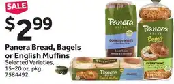 Stop&Shop Panera Bread, Bagels or English Muffins offer