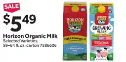 Stop&Shop Horizon Organic Milk offer