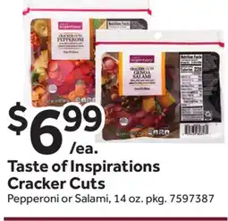 Stop&Shop Taste of Inspirations Cracker Cuts offer