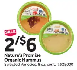 Stop&Shop Nature's Promise Organic Hummus offer