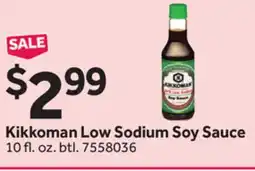 Stop&Shop Kikkoman Low Sodium Soy Sauce offer