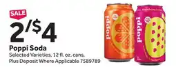 Stop&Shop Poppi Soda offer