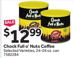 Stop&Shop Chock Full o'Nuts Coffee offer