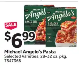 Stop&Shop Michael Angelo's Pasta offer