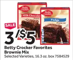 Stop&Shop Betty Crocker Favorites Brownie Mix offer
