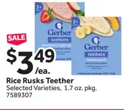 Stop&Shop Rice Rusks Teether offer