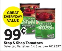 Stop&Shop Stop & Shop Tomatoes offer
