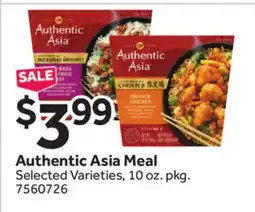 Stop&Shop Authentic Asia Meal offer