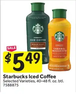 Stop&Shop Starbucks Iced Coffee offer