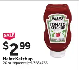 Stop&Shop Heinz Ketchup offer