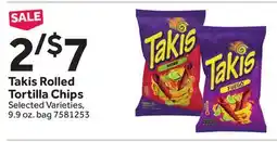 Stop&Shop Takis Rolled Tortilla Chips offer