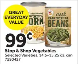 Stop&Shop Stop & Shop Vegetables offer