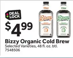 Stop&Shop Bizzy Organic Cold Brew offer