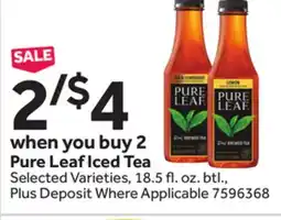 Stop&Shop Pure Leaf Iced Tea offer