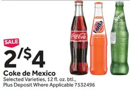 Stop&Shop Coke de Mexico offer