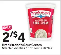 Stop&Shop Breakstone's Sour Cream offer