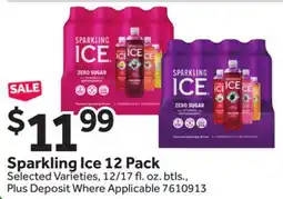 Stop&Shop Sparkling Ice offer