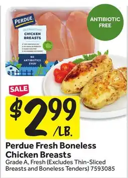 Stop&Shop Perdue Fresh Boneless Chicken Breasts offer