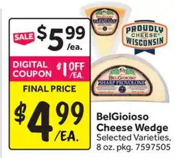 Stop&Shop BelGioioso Cheese Wedge offer