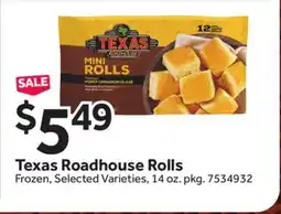 Stop&Shop Texas Roadhouse Rolls offer