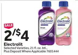 Stop&Shop Electrolit offer