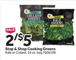 Stop&Shop Stop & Shop Cooking Greens offer
