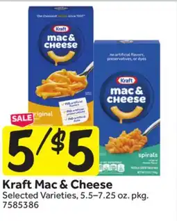 Stop&Shop Kraft Mac & Cheese offer
