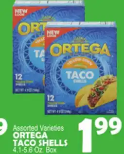 Bravo Supermarkets ORTEGA TACO SHELLS offer