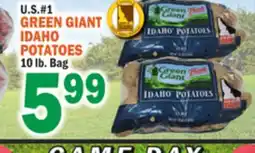 Bravo Supermarkets GREEN GIANT IDAHO POTATOES offer