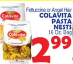 Bravo Supermarkets COLAVITA PASTA NESTS offer