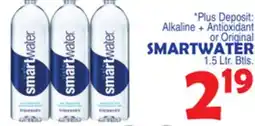 Bravo Supermarkets SMARTWATER offer