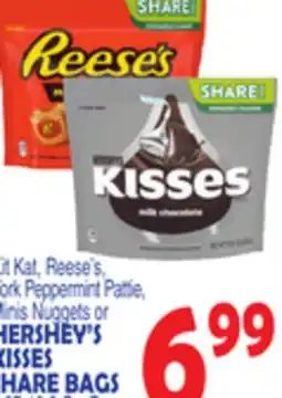 Bravo Supermarkets HERSHEY'S KISSES SHARE BAGS offer