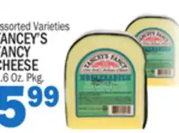 Bravo Supermarkets YANCEY'S FANCY CHEESE offer