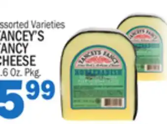 Bravo Supermarkets YANCEY'S FANCY CHEESE offer